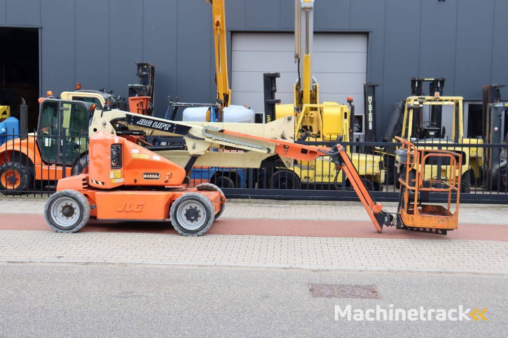 Knikarmhoogwerker JLG M450AJ Elektrisch+Diesel 15.72m 2014