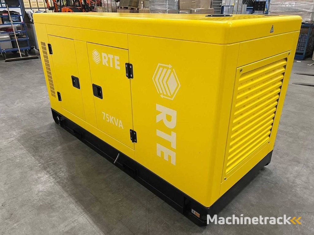 Generator RTE 7747 Diesel 75kVA 2025 Nieuw