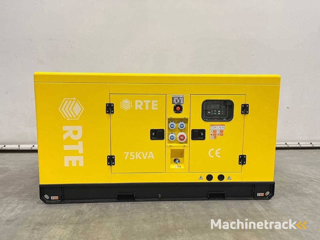 Generator RTE 7747 Diesel 75kVA 2025 Nieuw