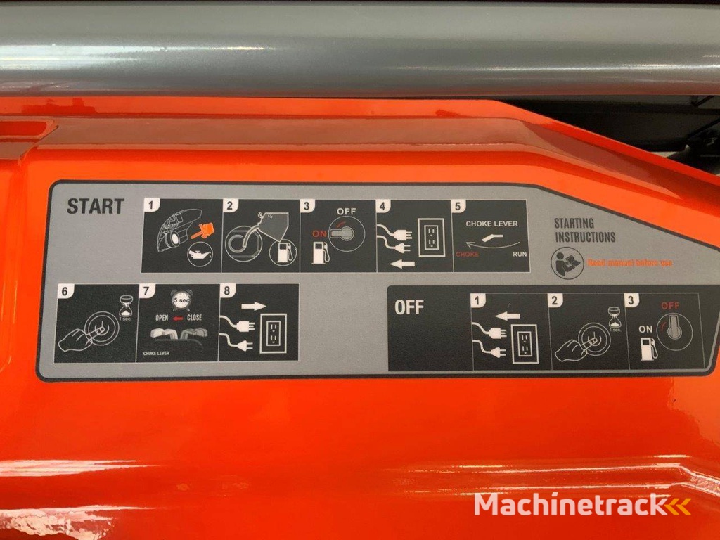 4x Generator Daewoo GDAX9250E-3 Benzine 6.5kVA Nieuw