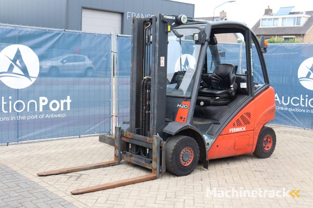 Heftruck Linde H20D-01 Diesel 2000kg 6m 2012