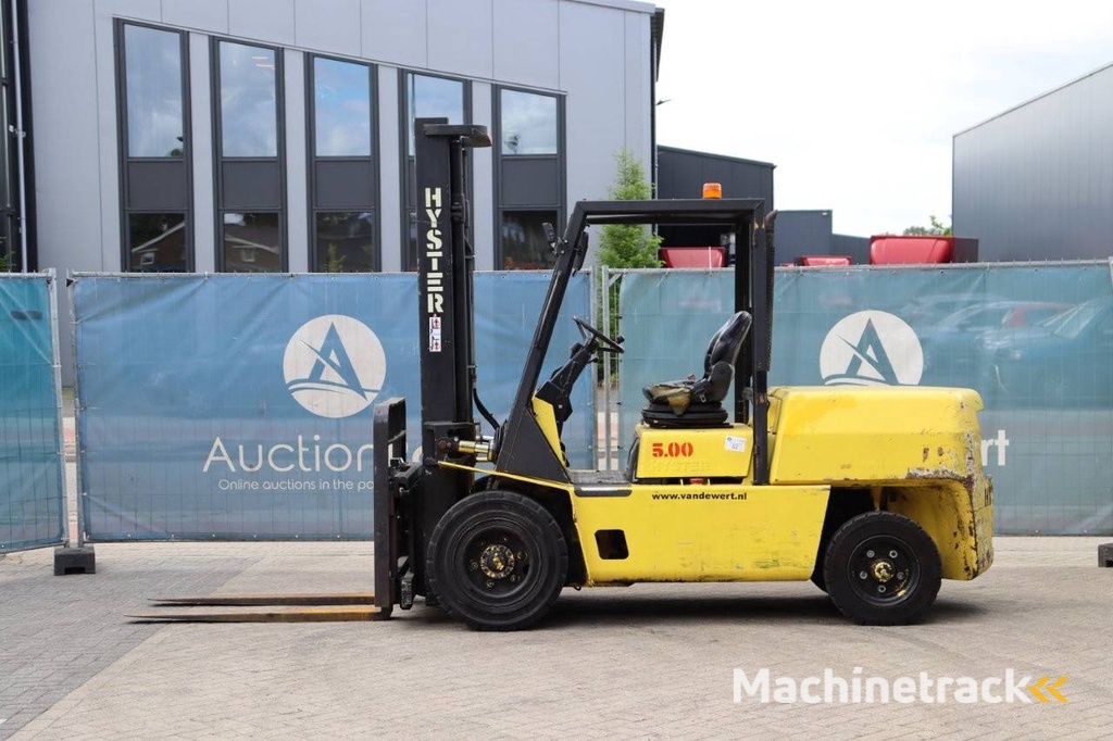Heftruck Hyster H5.00XL Diesel 5000kg 5.0m 1999
