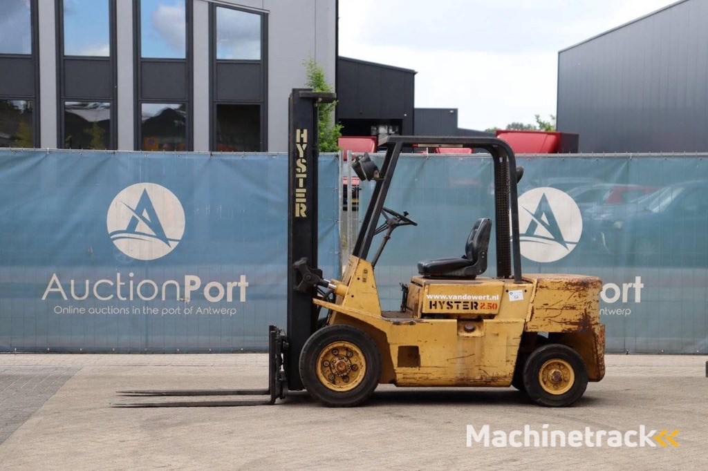 Heftruck Hyster H2.50XL Diesel 2500kg 3.8m 1986