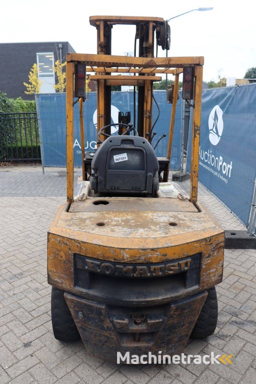Komatsu FD-25-8 Diesel-Gabelstapler, 2500 kg, Baujahr 1986