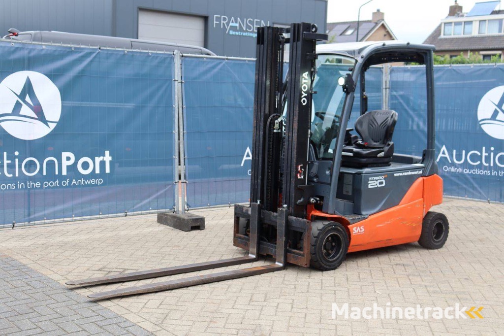 Toyota 8FBM20T Elektrogabelstapler 2000 kg 4,7 m 2017