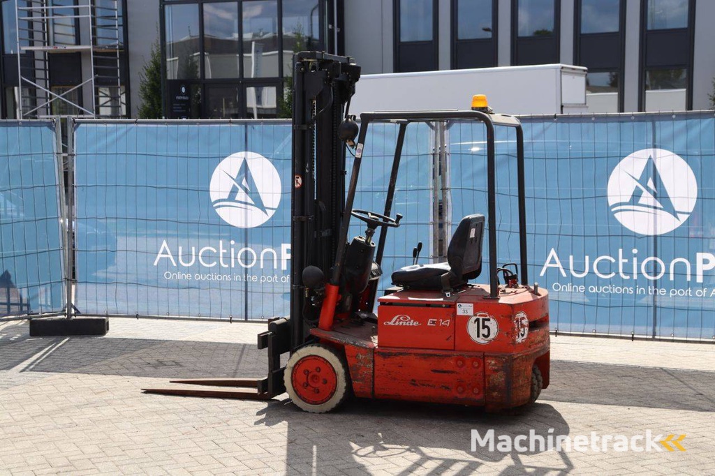 Heftruck Linde E14 Elektrisch 1400kg 3.5m 1994