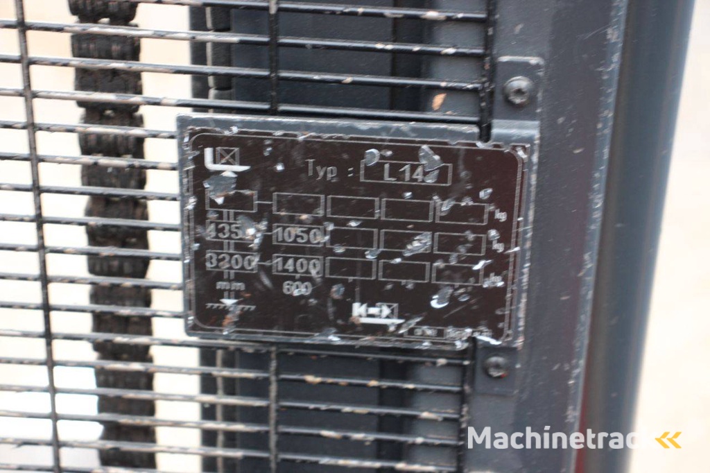 Stapelaar Linde L14 Elektrisch 1400kg 2019