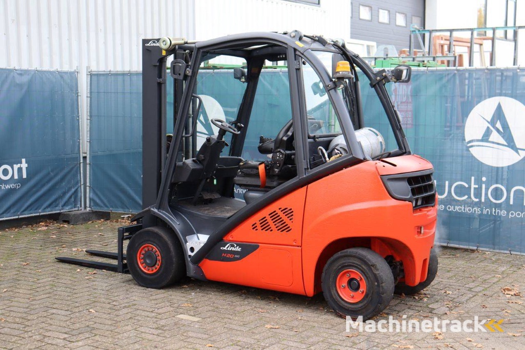 Forklift Linde H20T-02/600 LPG 2000kg 2013