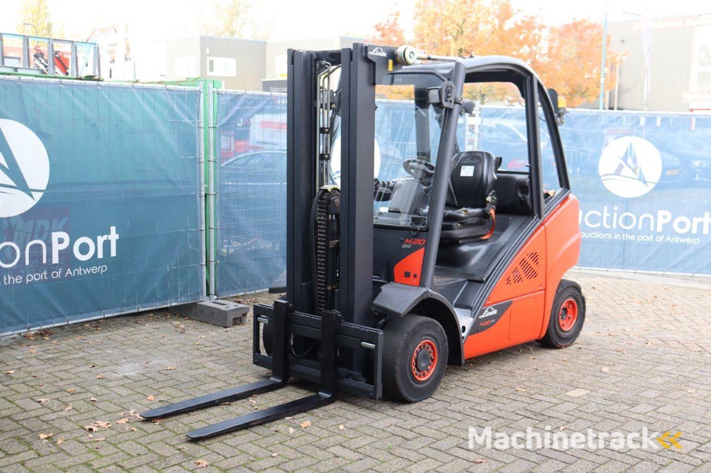 Forklift Linde H20T-02/600 LPG 2000kg 2013