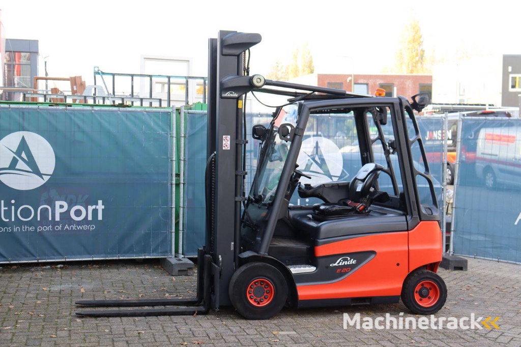 Forklift Linde E20-01 Electric 2000kg 2017