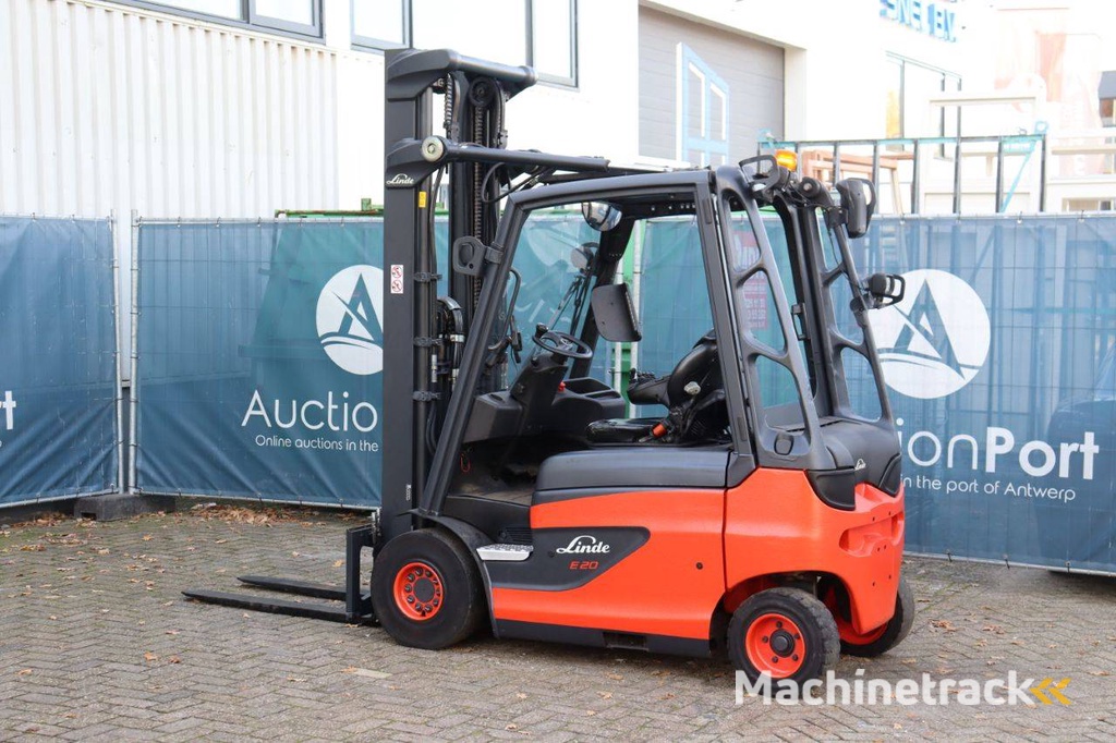 Forklift Linde E20-01 Electric 2000kg 2017