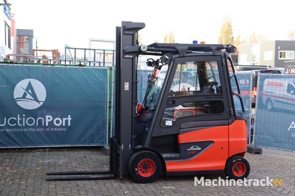 Forklift Linde E30H-01/600 Electric 3000kg 2020
