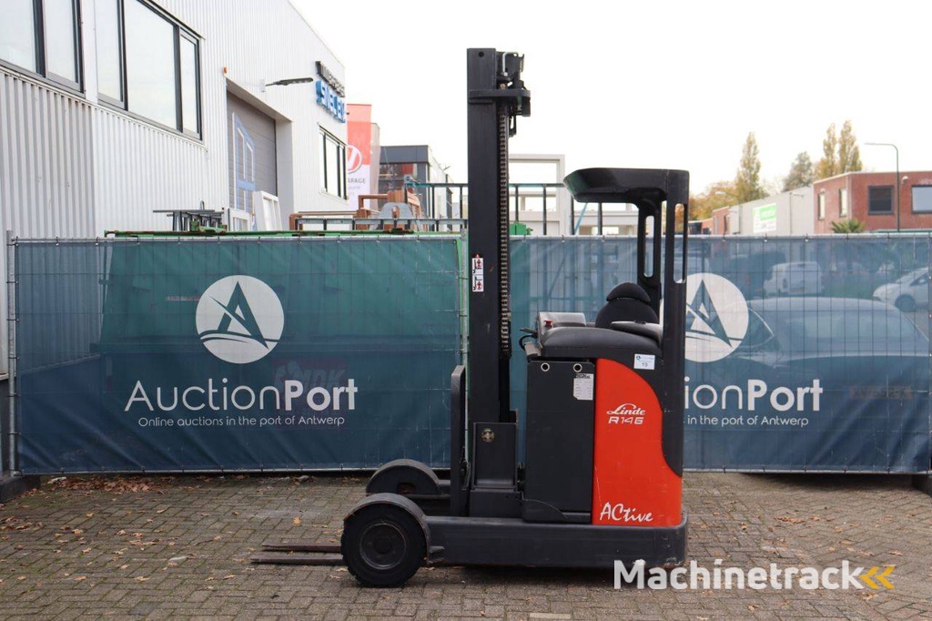 Reach truck Linde R14G-12 Electric 1400kg 2010