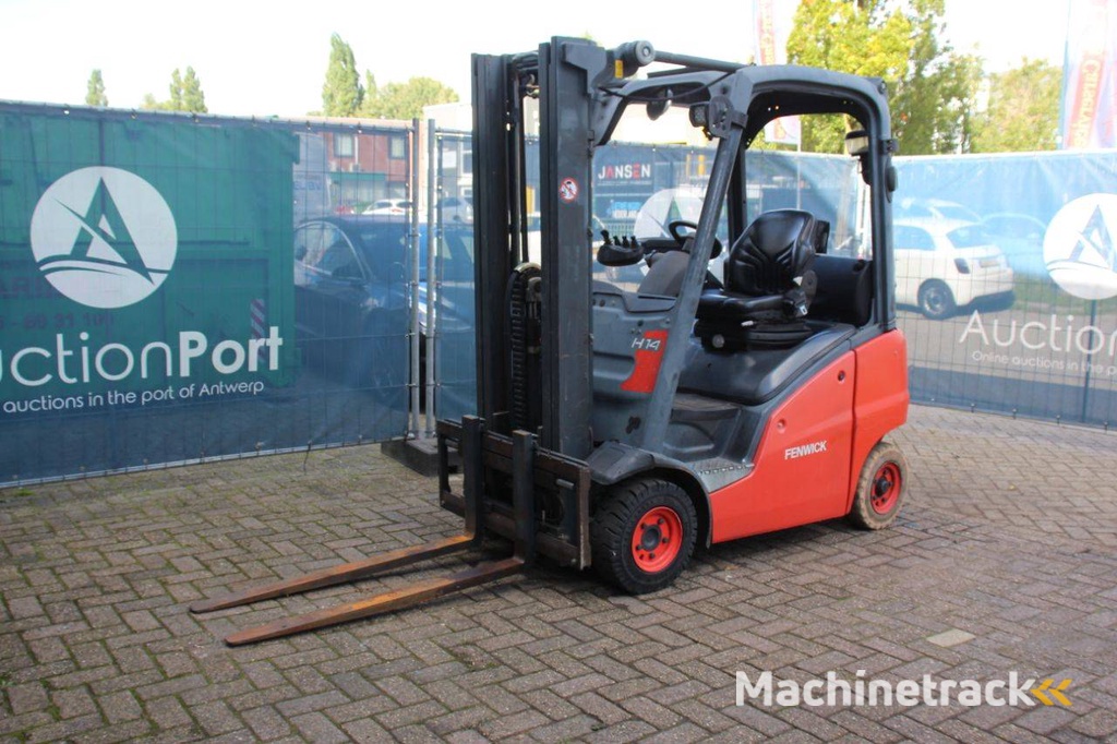 Heftruck Linde H14T-C1 LPG 1400kg 4.62m 2014