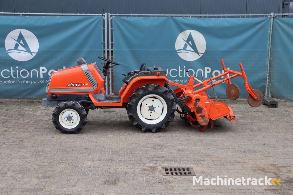 Minitractor Kubota A-15 Diesel 15pk met grondfrees