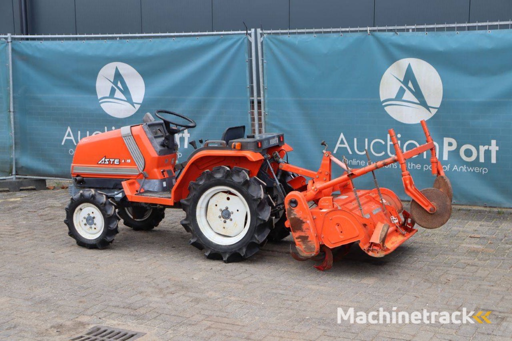Minitractor Kubota A-15 Diesel 15pk met grondfrees