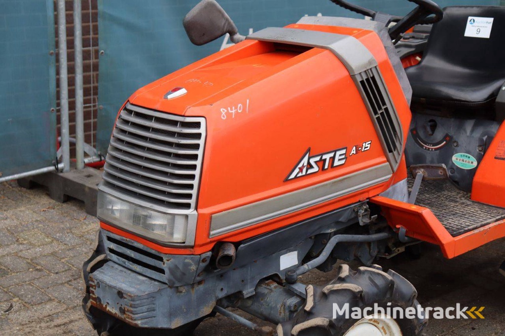 Minitractor Kubota A-15 Diesel 15pk met grondfrees