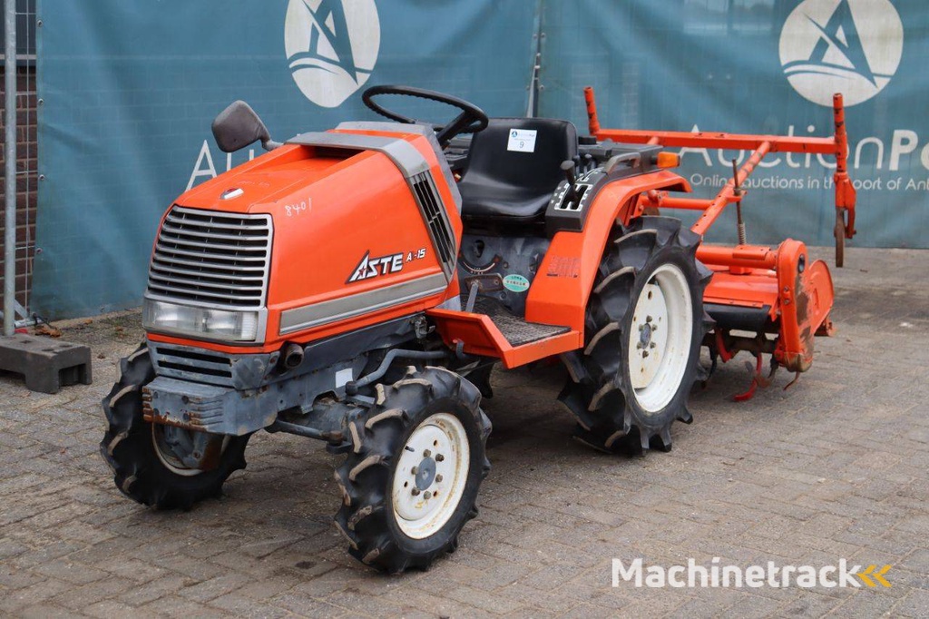 Minitractor Kubota A-15 Diesel 15pk met grondfrees