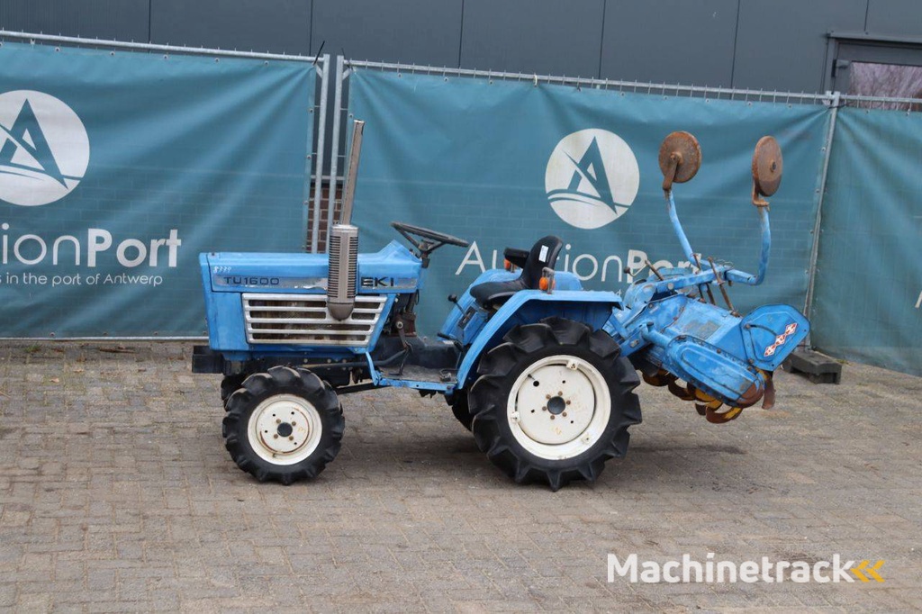 Minitractor Iseki TU1600 Diesel 16pk met grondfrees