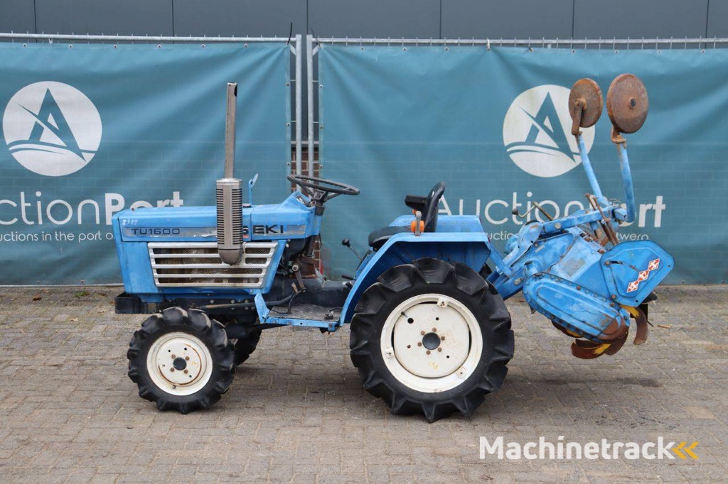 Minitractor Iseki TU1600 Diesel 16pk met grondfrees