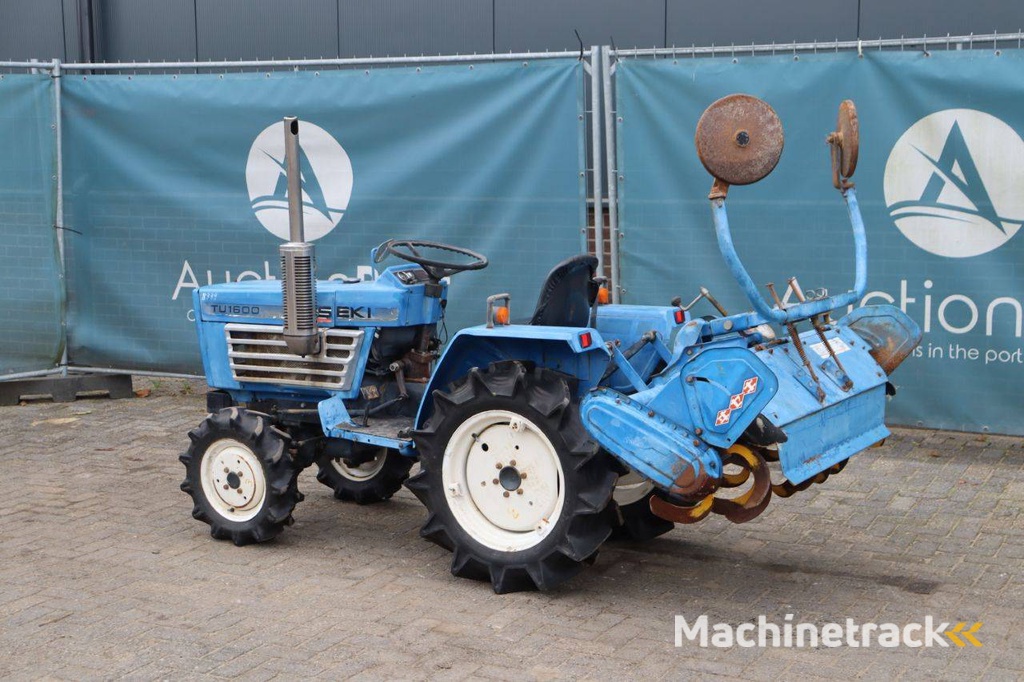 Minitractor Iseki TU1600 Diesel 16pk met grondfrees