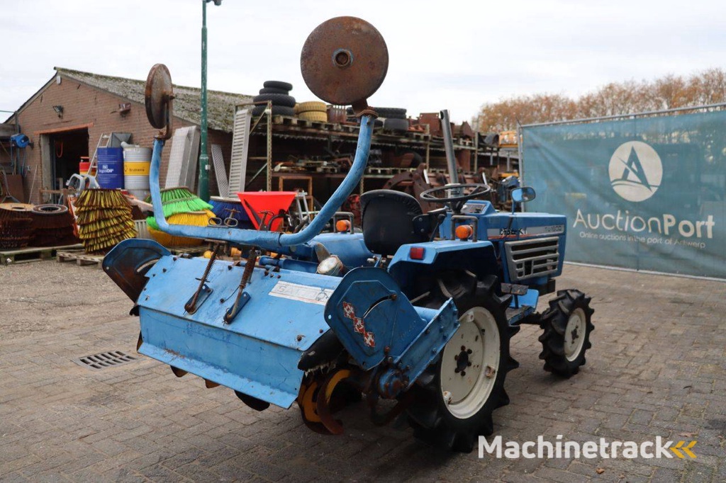 Minitractor Iseki TU1600 Diesel 16pk met grondfrees