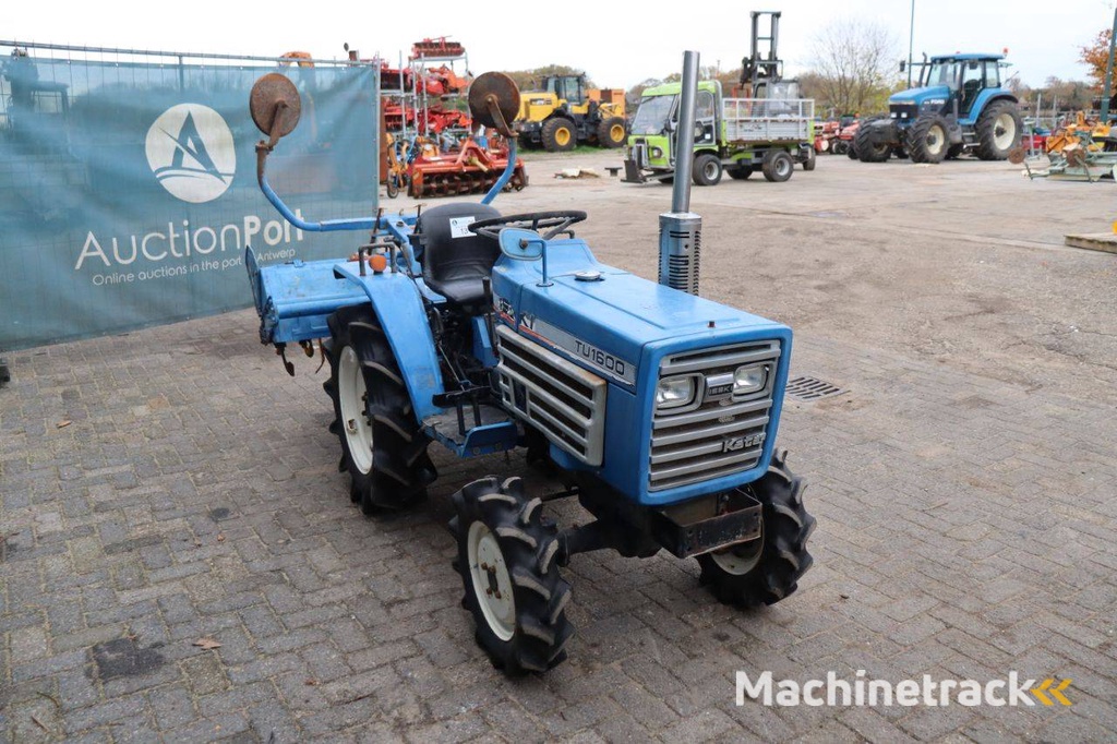 Minitractor Iseki TU1600 Diesel 16pk met grondfrees
