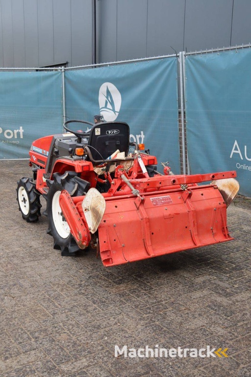 Minitractor Yanmar Ke-3 Diesel 13.5pk met grondfrees