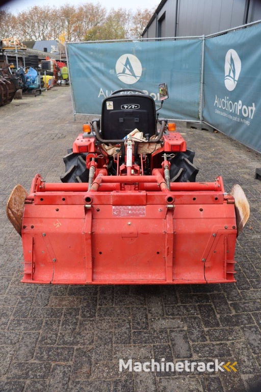 Minitractor Yanmar Ke-3 Diesel 13.5pk met grondfrees