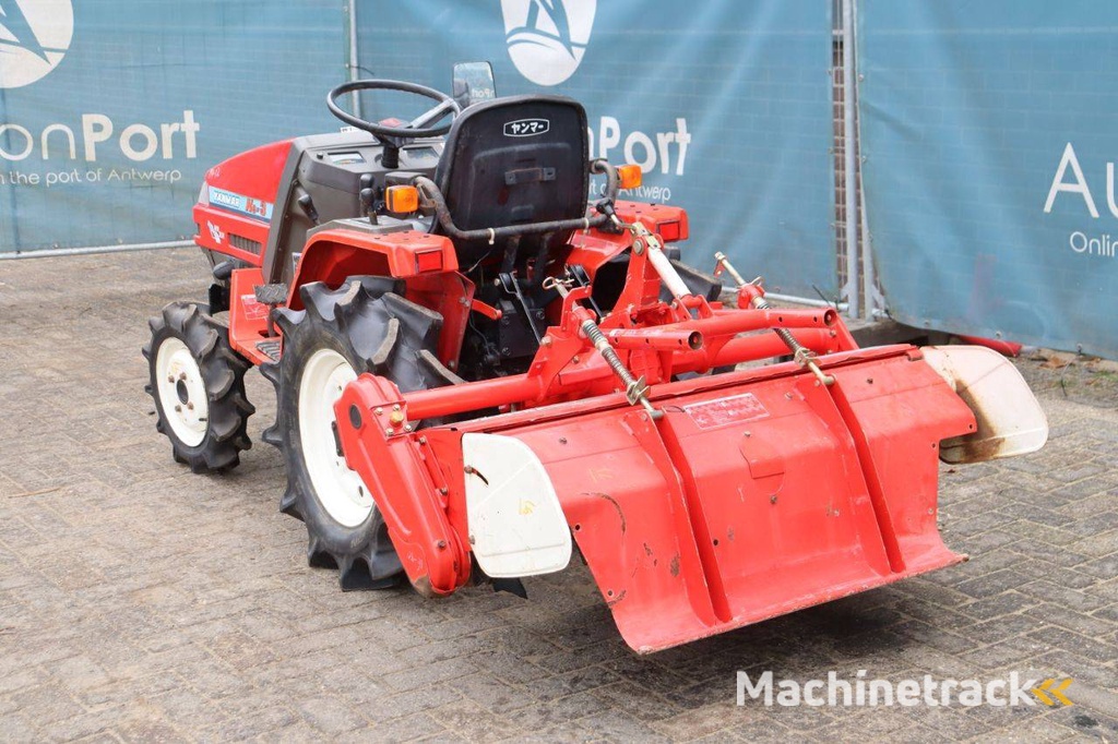 Minitractor Yanmar Ke-3 Diesel 13.5pk met grondfrees