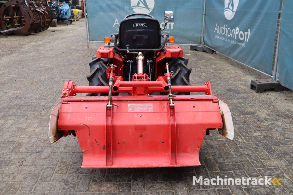 Minitractor Yanmar Ke-3 Diesel 13.5pk met grondfrees