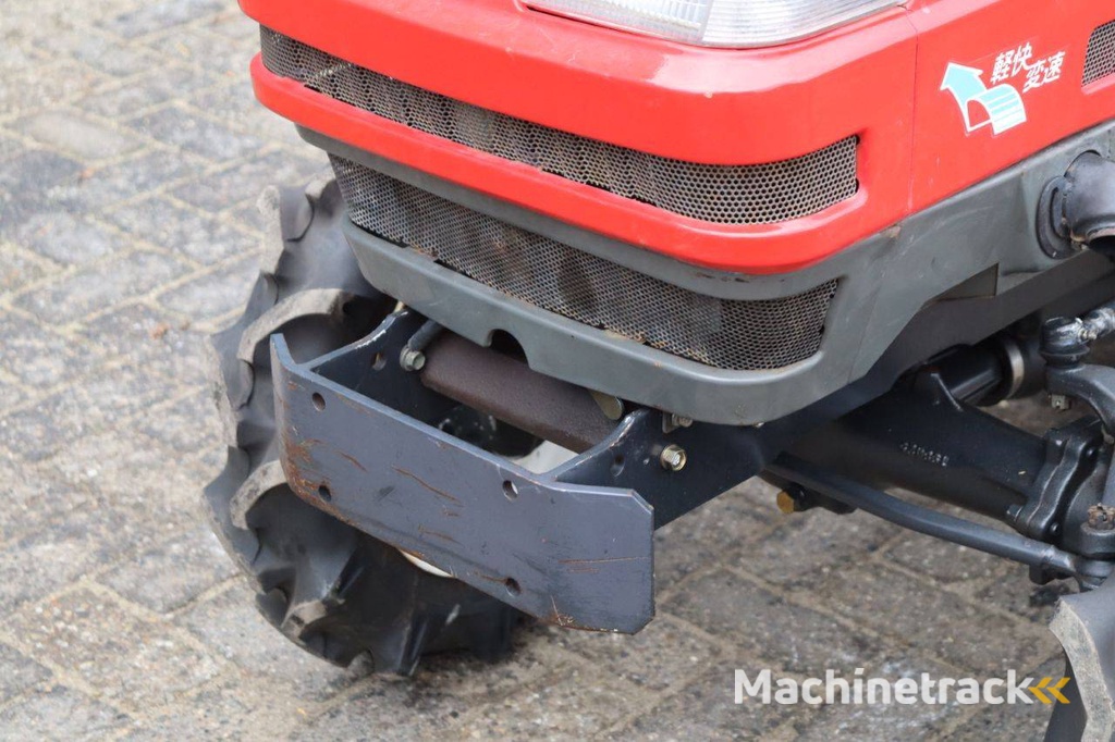 Minitractor Yanmar Ke-3 Diesel 13.5pk met grondfrees