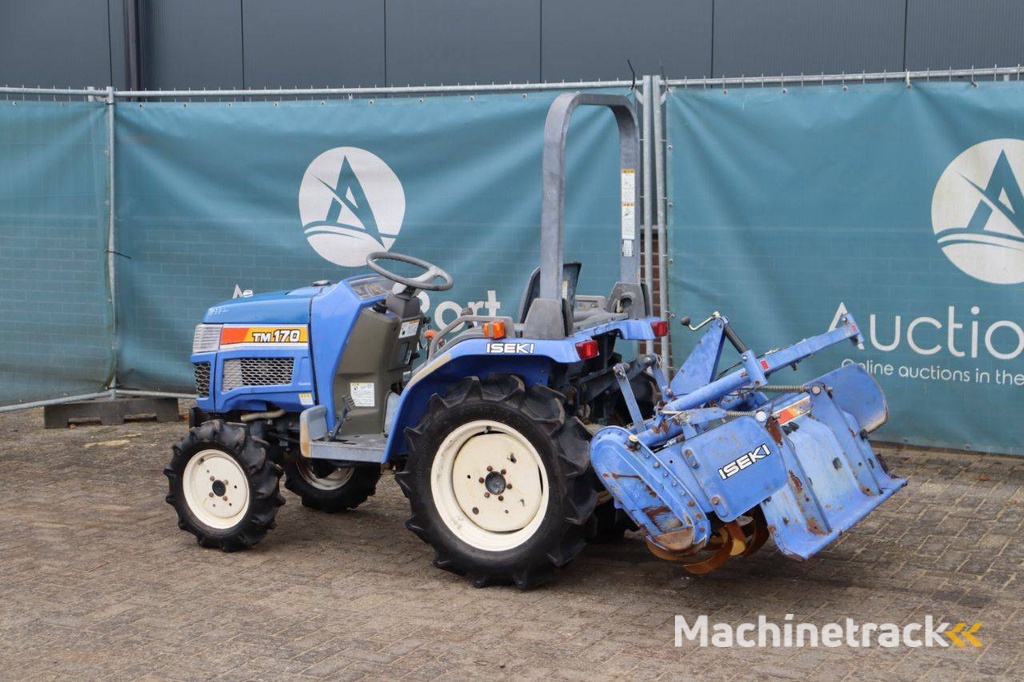 Minitractor Iseki TM170 Diesel 17pk met grondfrees