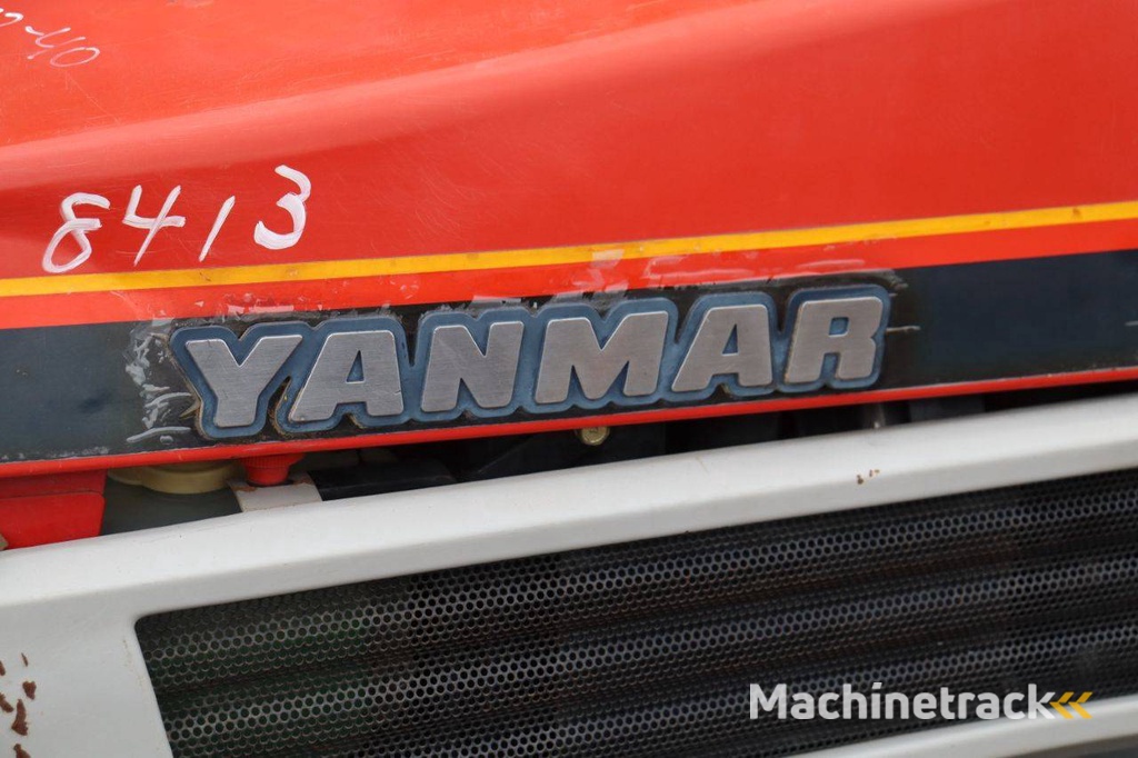 Minitractor Yanmar F165 Diesel 16pk met grondfrees