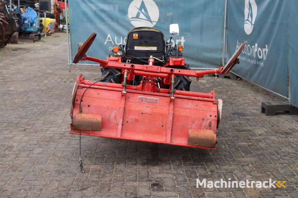 Minitractor Yanmar Ke-4 Diesel 14.5pk met grondfrees