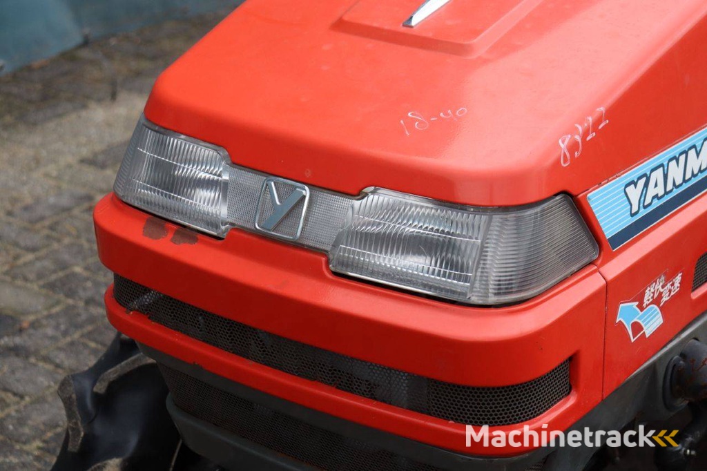 Minitractor Yanmar Ke-4 Diesel 14.5pk met grondfrees