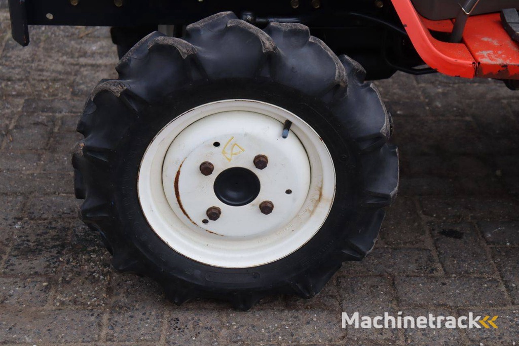 Minitractor Yanmar Ke-4 Diesel 14.5pk met grondfrees