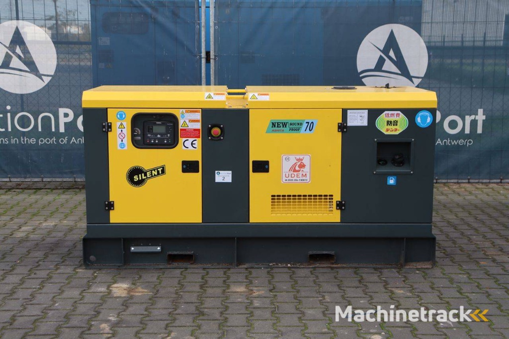 Generator Ashita AG3-70E Diesel 2025 70kVA Neu