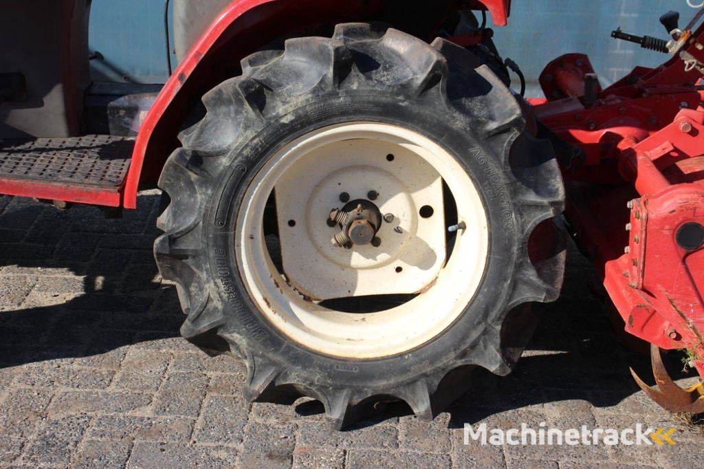 Minitractor Yanmar KE-50 Diesel 15pk met grondfrees