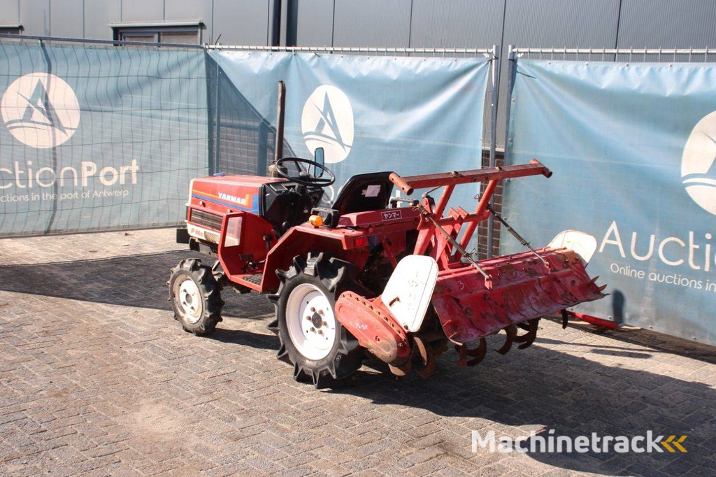 Minitractor Yanmar F14D Diesel 14pk met grondfrees
