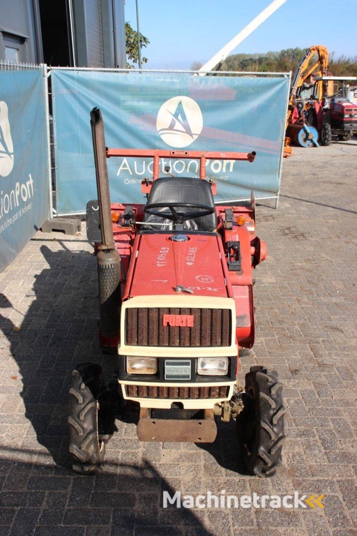 Minitractor Yanmar F14D Diesel 14pk met grondfrees