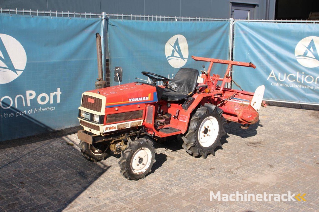 Minitractor Yanmar F14D Diesel 14pk met grondfrees