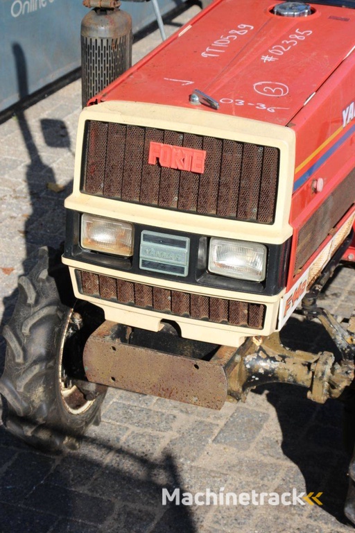 Minitractor Yanmar F14D Diesel 14pk met grondfrees