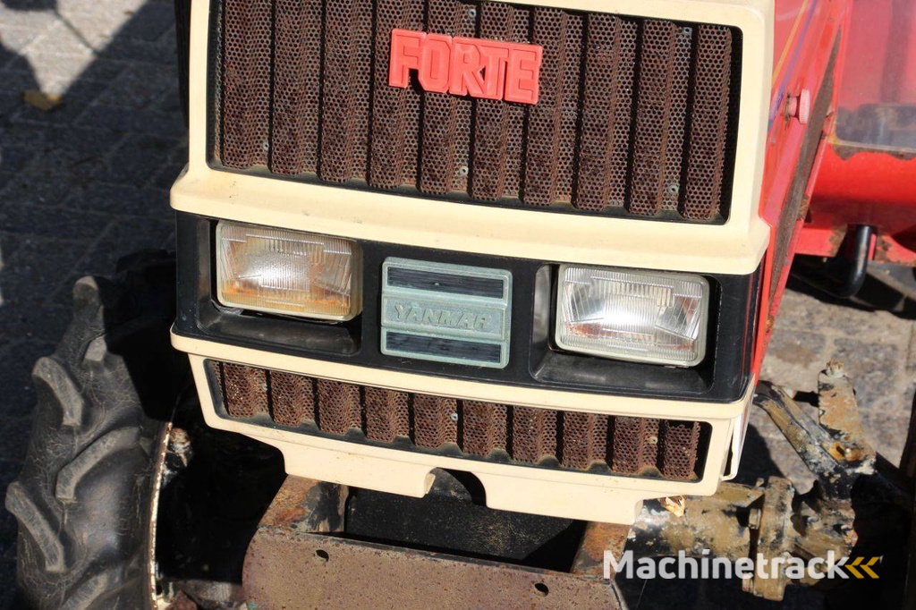 Minitractor Yanmar F14D Diesel 14pk met grondfrees