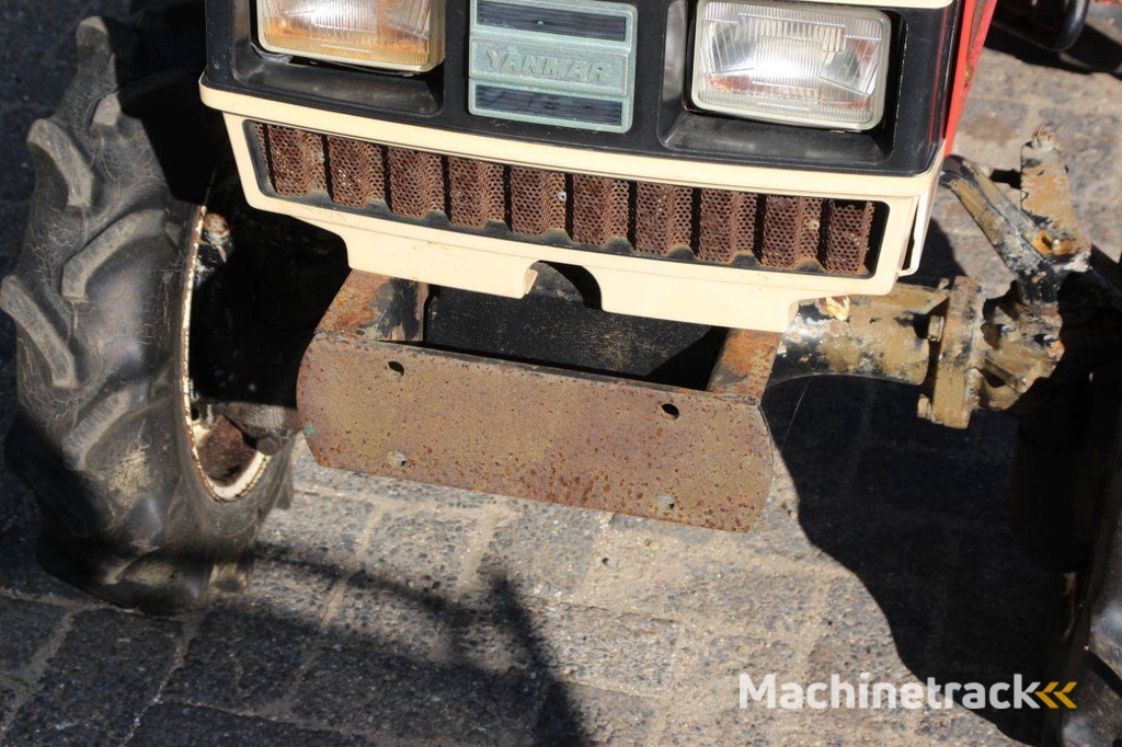 Minitractor Yanmar F14D Diesel 14pk met grondfrees