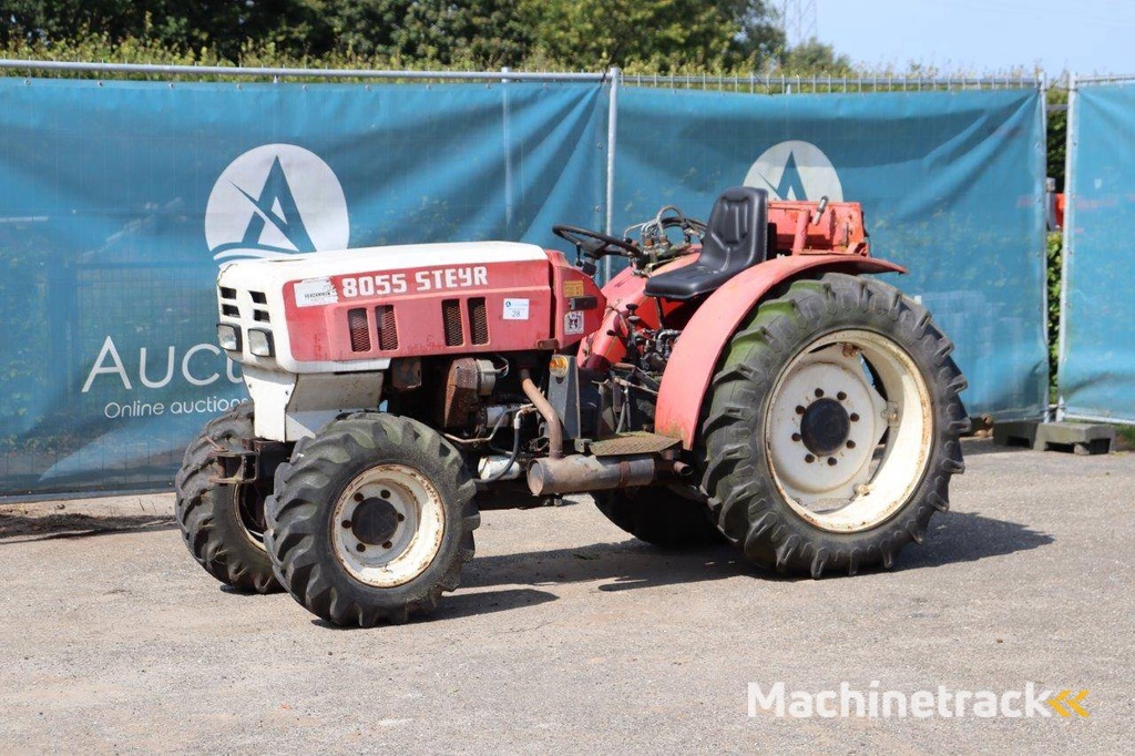 Smalspoor Tractor Steyr 8055 Diesel 55pk