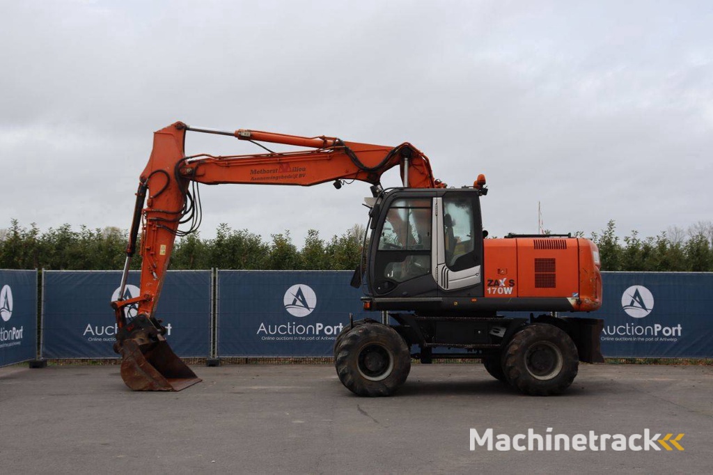 Wielgraafmachine Hitachi ZX170W-3 Diesel 104kW 2010
