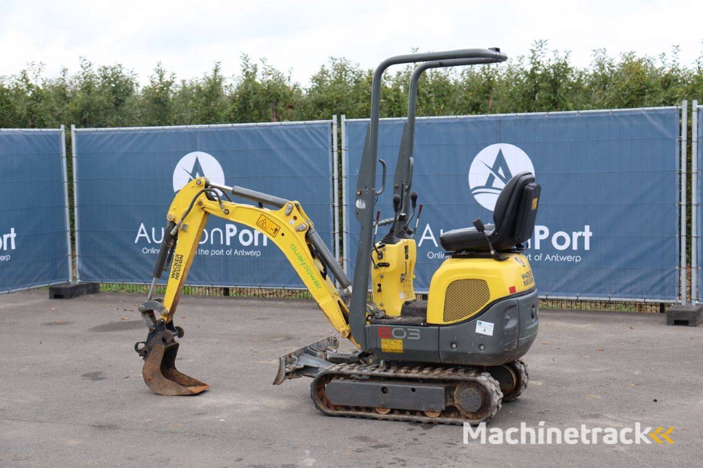 Minigraver Wacker Neuson 803 Elektrisch + Diesel 2019