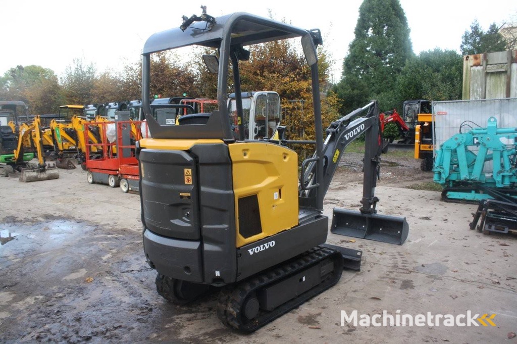 Minigraver Volvo EC15E Diesel 12kW 2019