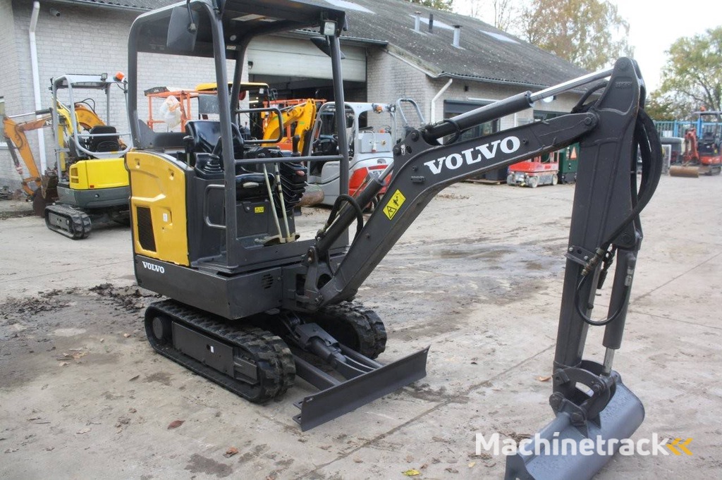 Minigraver Volvo EC15E Diesel 12kW 2019